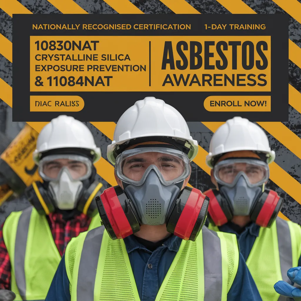 10830NAT 11084NAT Crystalline Silica Exposure Prevention Asbestos Awareness 2