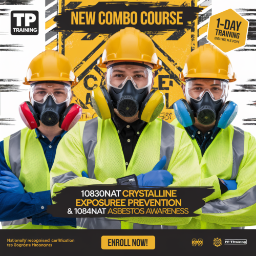 10830NAT & 11084NAT – Crystalline Silica Exposure Prevention & Asbestos Awareness (Combo Courses)