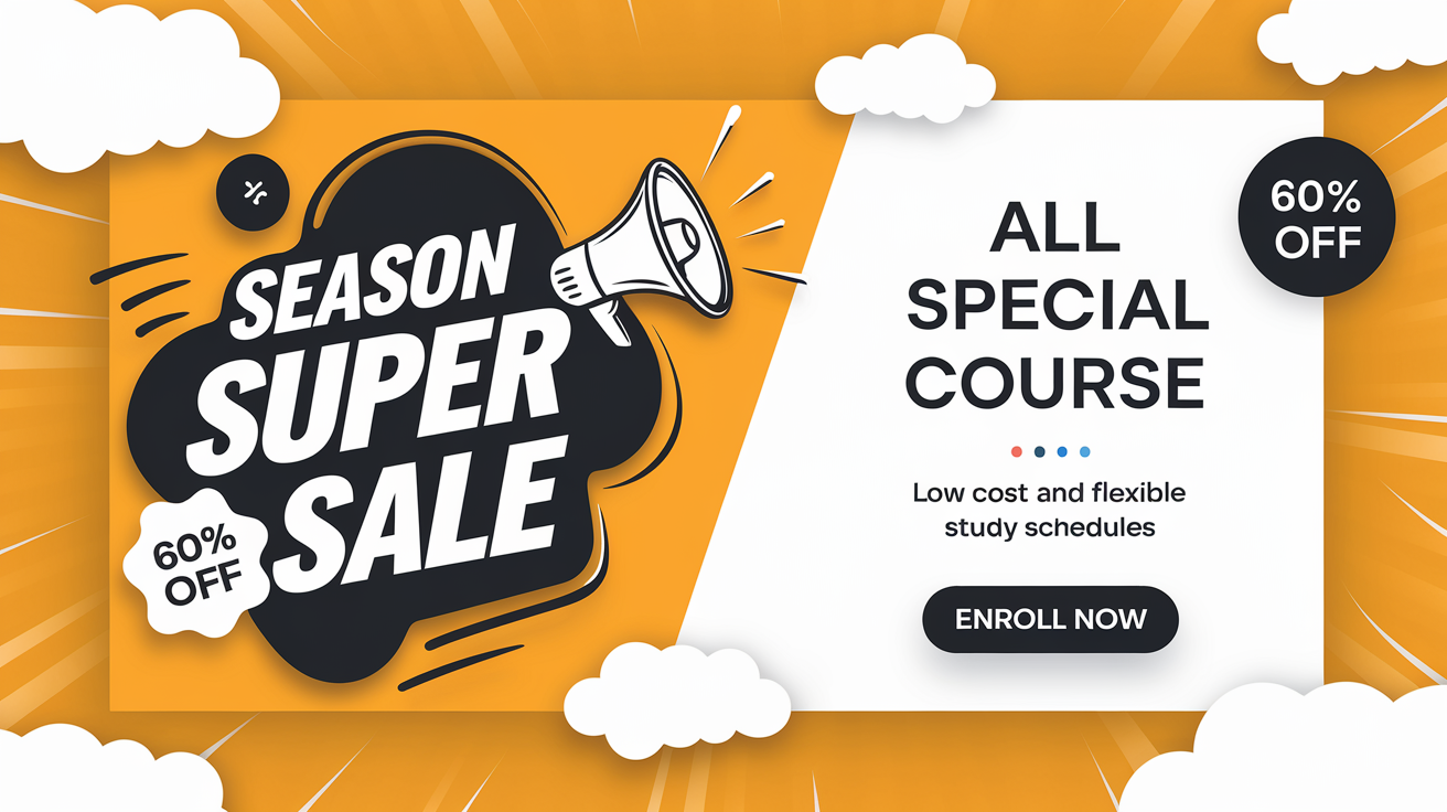 season sale for traffic controller course and contruction training